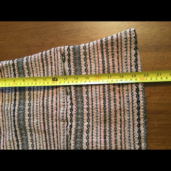 OSH KOSH Grey & Pink Striped Tweed Jumper Sz 4T - Picture 4 of 6